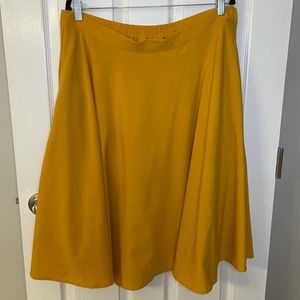 ModCloth Just This Sway A-Line Skirt